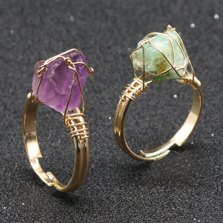 Crystal ring