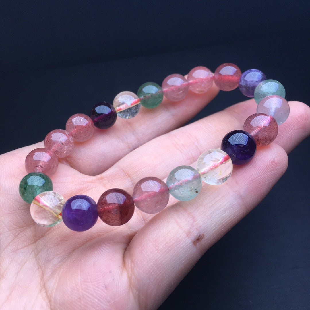 Strawberry Super Seven Bracelet