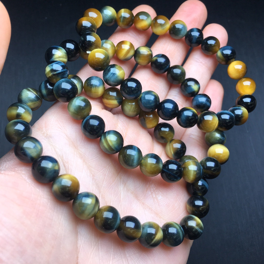 Fantasy Tiger Single Loop Crystal Bracelet