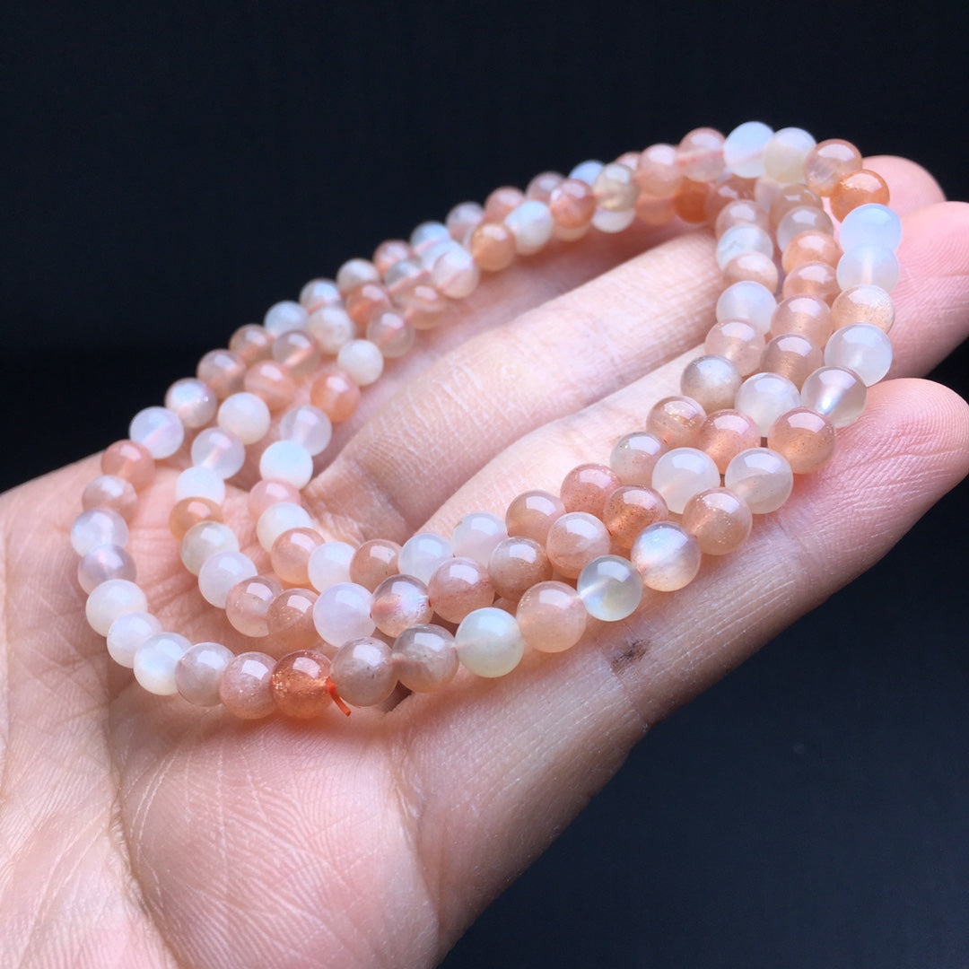 Colorful Moonlight Multi-Circle Crystal Single Circle Bracelet
