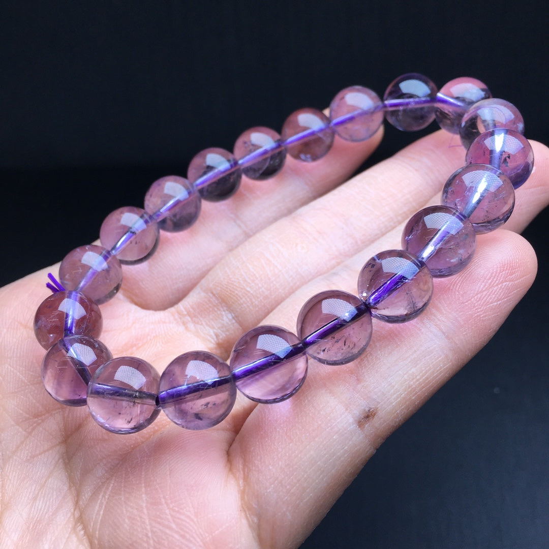 Amethyst crystal bracelet
