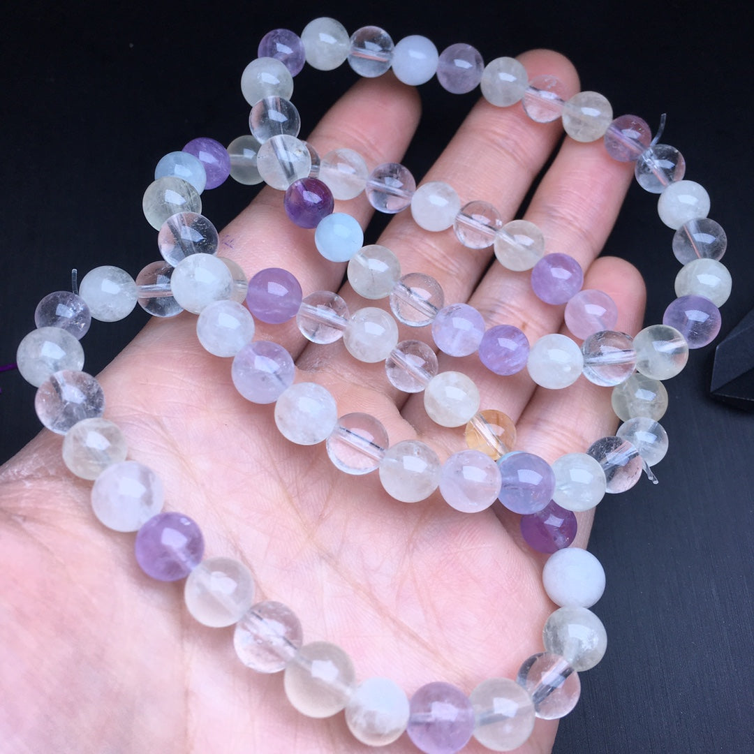 Duobao Crystal Single Loop Bracelet
