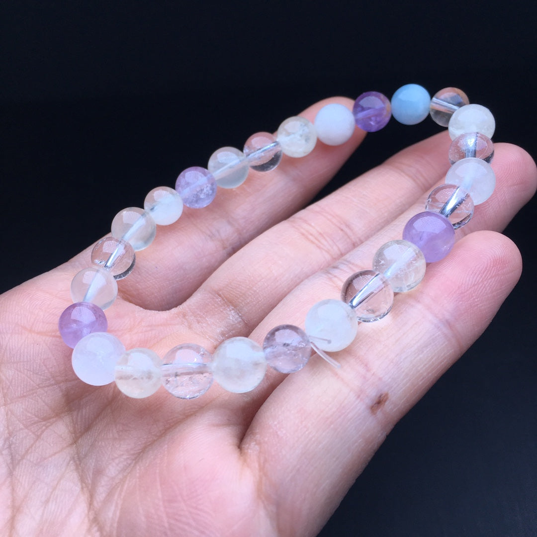 Duobao Crystal Single Loop Bracelet