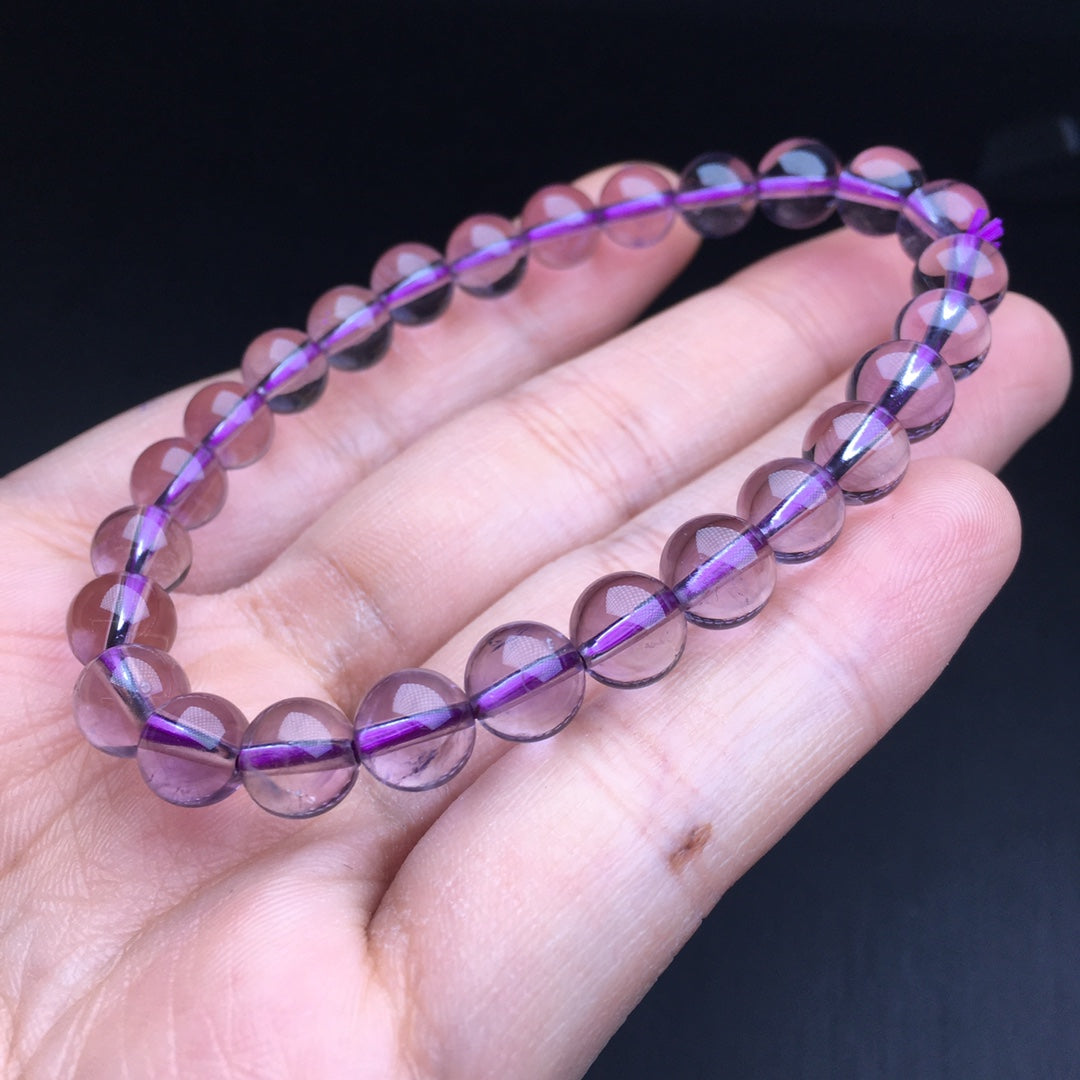 Amethyst crystal bracelet