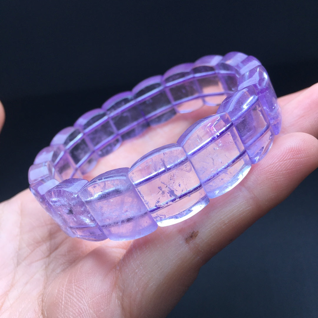 Amethyst hand brand Wu Shi Pai crystal bracelet