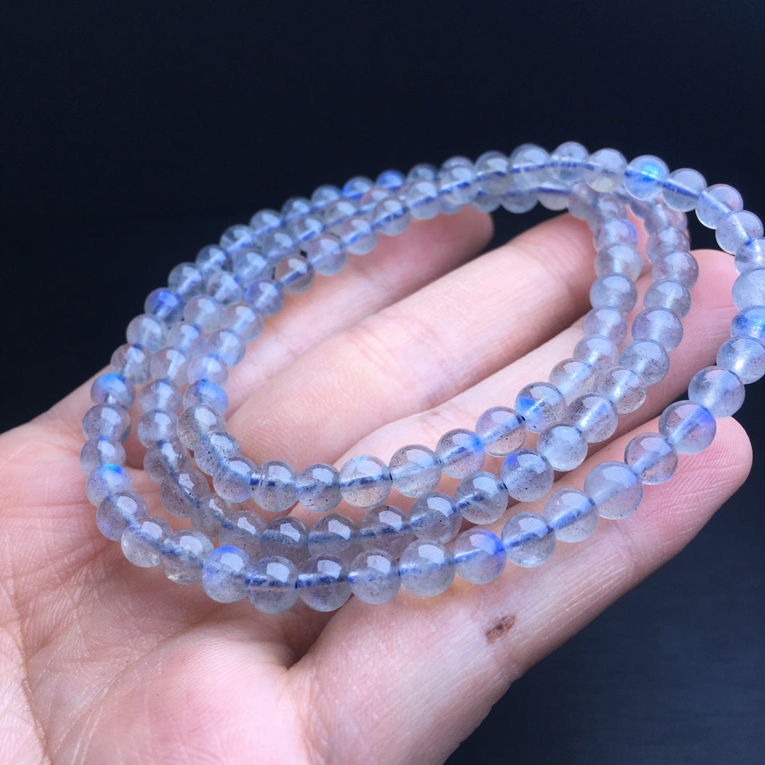 Grey Moonlight Multi-Circle Bracelet