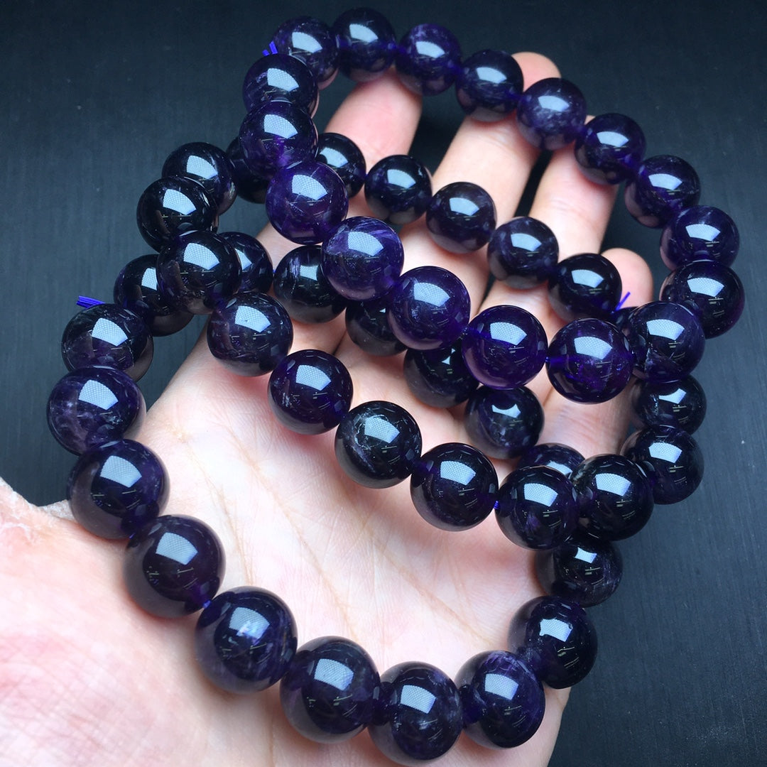 Amethyst Solo Loop Bracelet