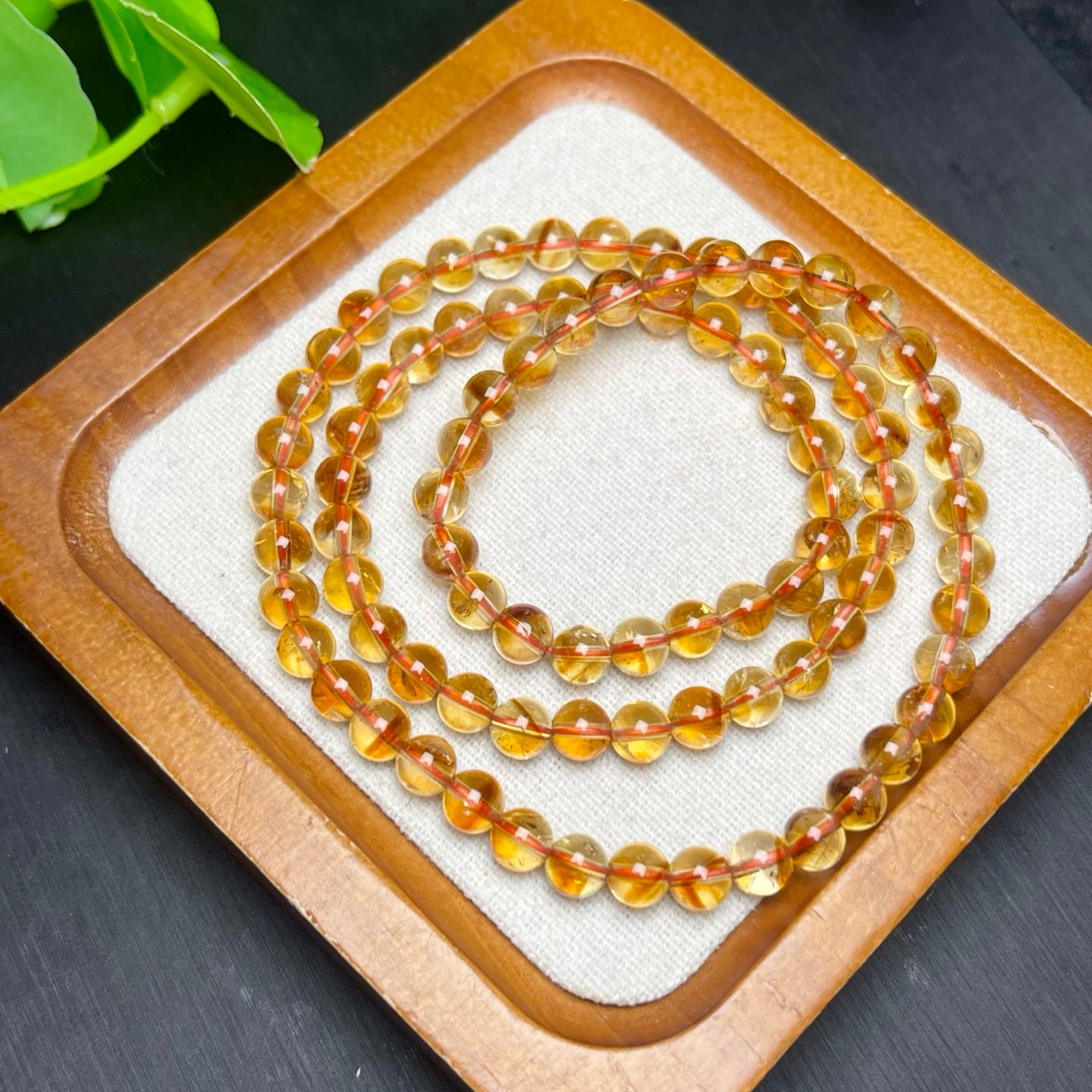 Yellow Tower Crystal Multi-Circle Single-Circle Bracelet