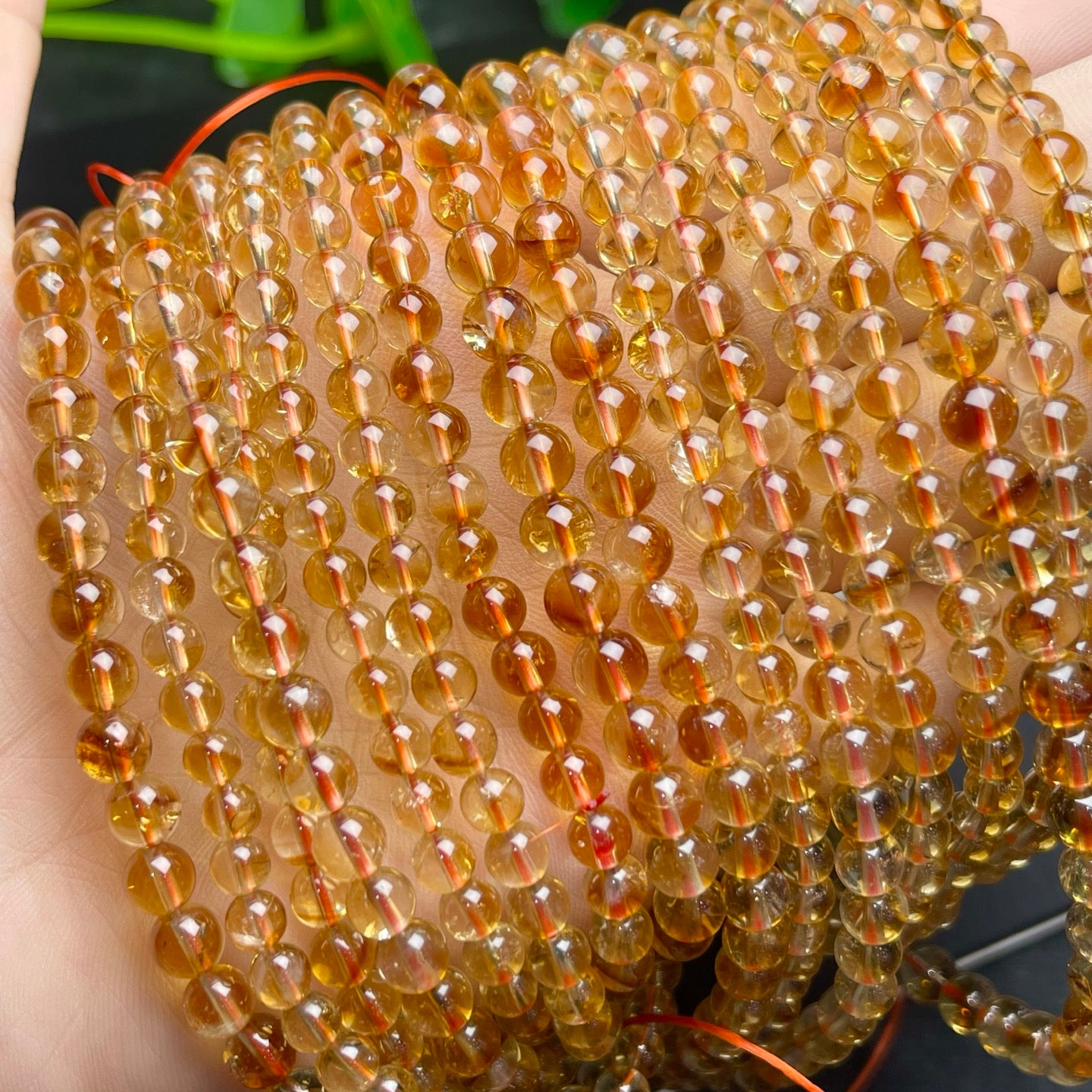 Yellow Tower Crystal Multi-Circle Single-Circle Bracelet