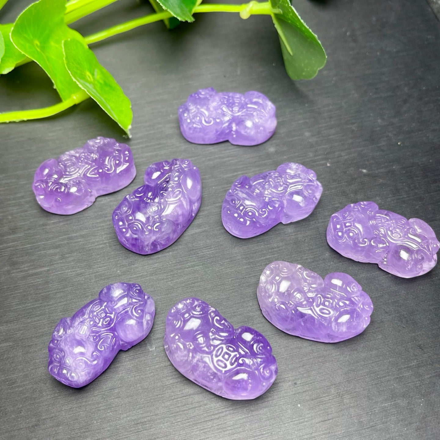 Lavender Amethyst Pixiu