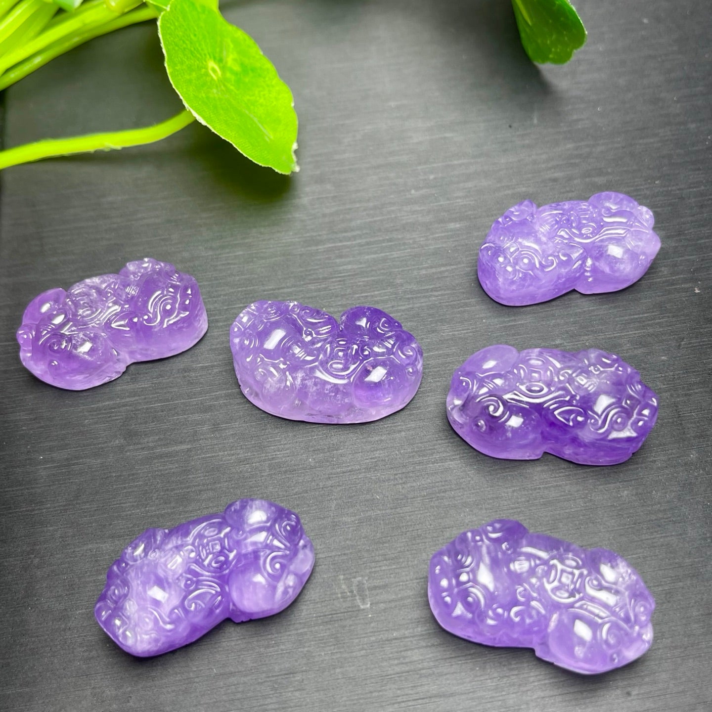 Lavender Amethyst Pixiu