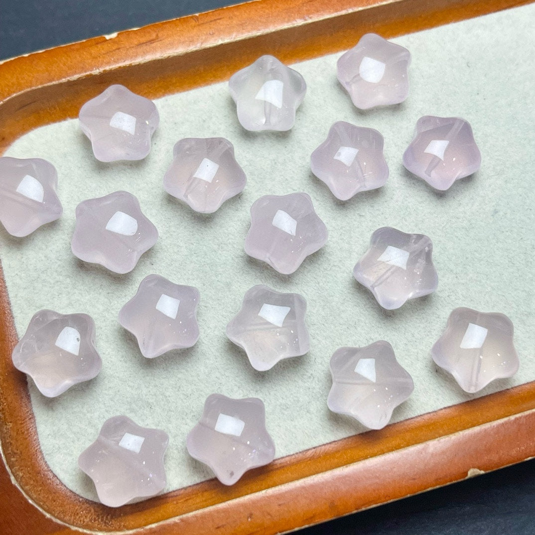 Pink crystal fat star