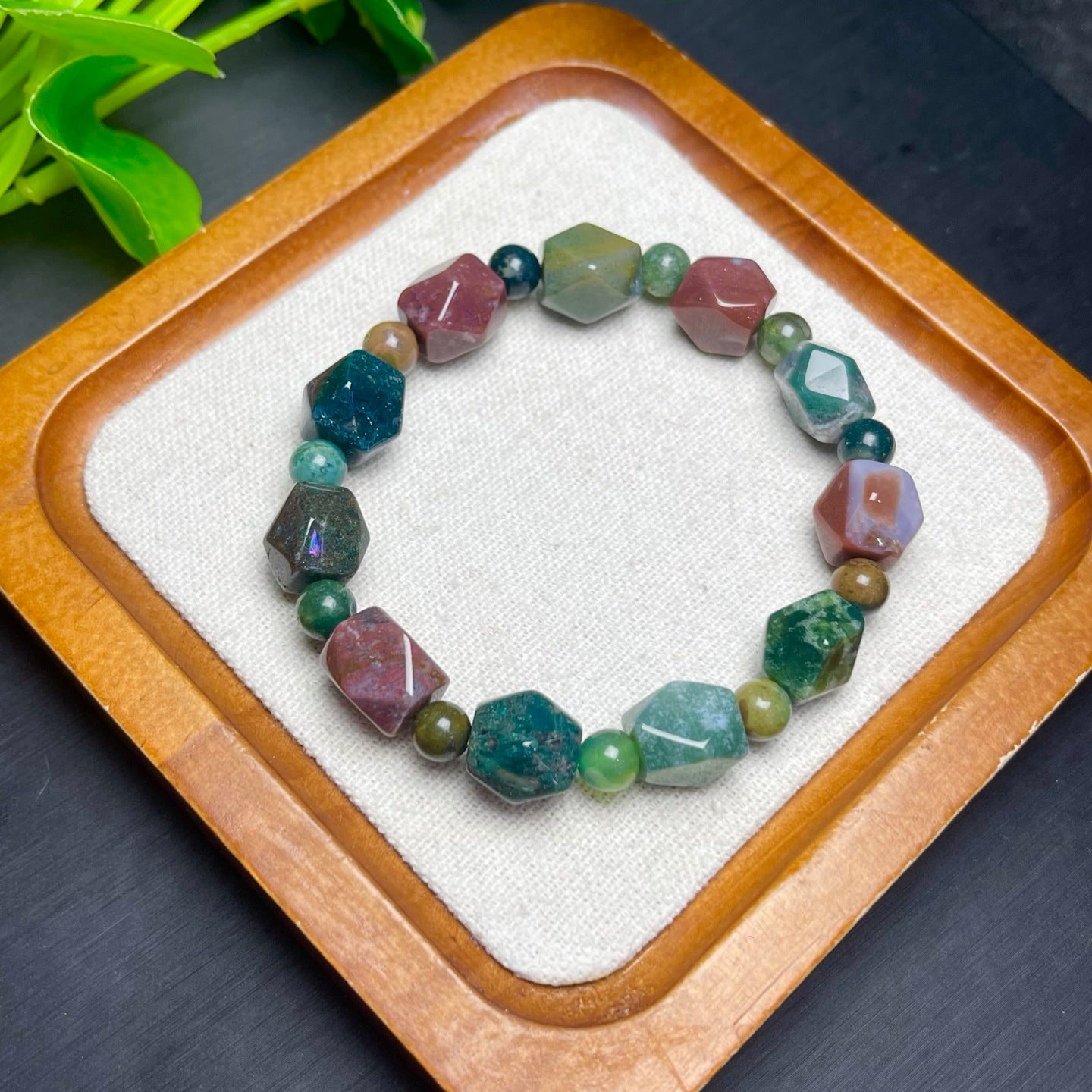 Ocean Jasper Single Loop Bracelet