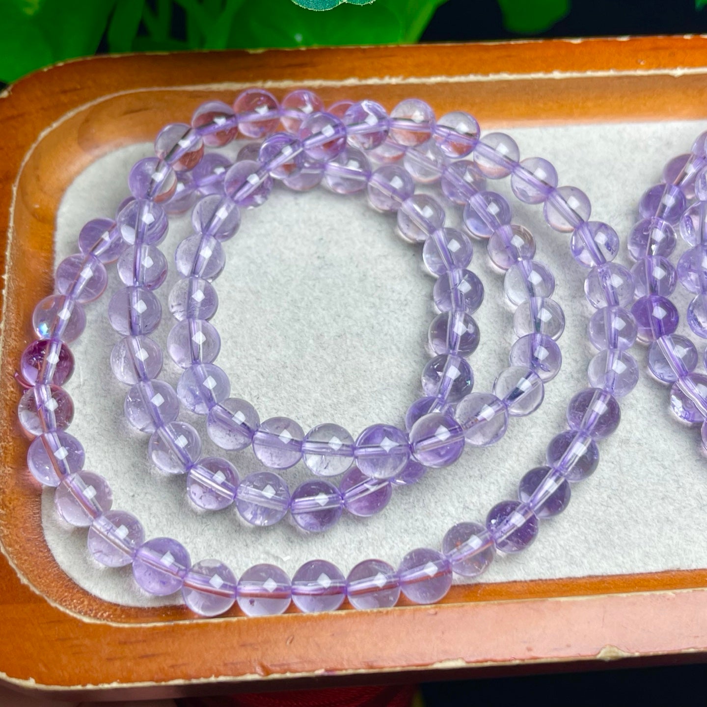 Lavender Crystal Bracelet