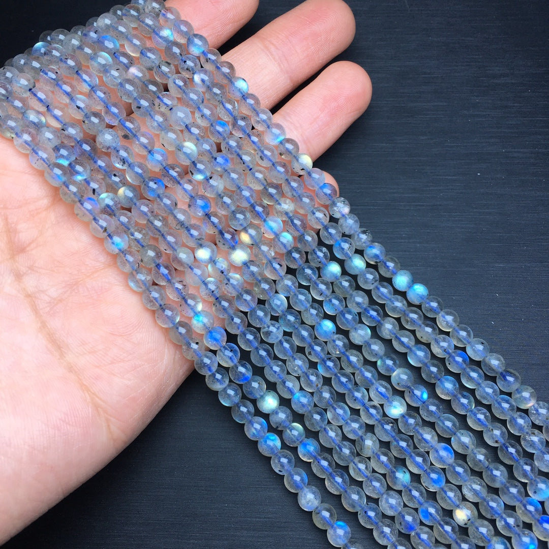 Gray Moonlight Long Chain Multi-Circle Crystal Bracelet