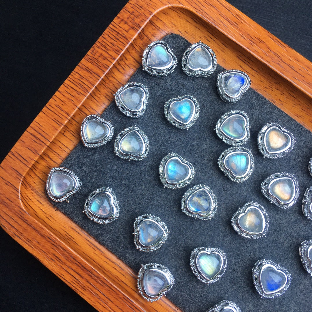 Gray Moonlight Love Crystal Magic Box