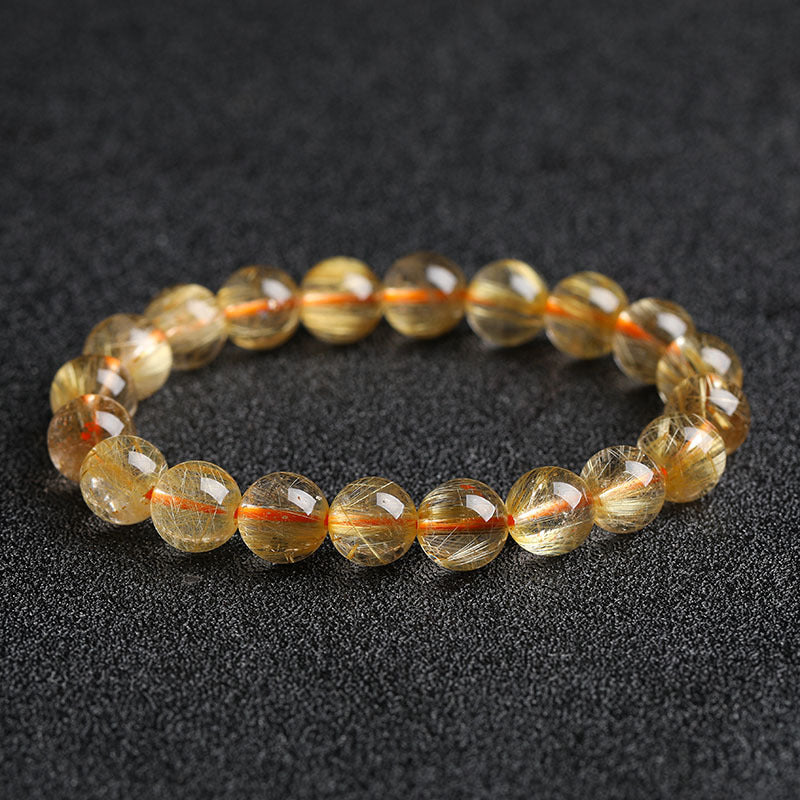 Natural blonde crystal bracelet bracelet with yellow crystal