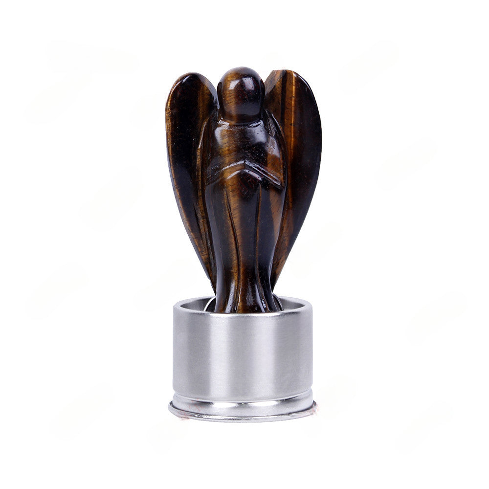 Natural crystal angel handicraft carving demagnetization energy cup