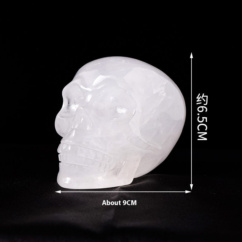 Natural Amethyst Skull Uruguayan Amethyst Crystal 3 inches