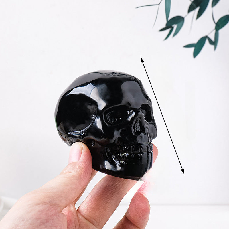 Natural Amethyst Skull Uruguayan Amethyst Crystal 3 inches