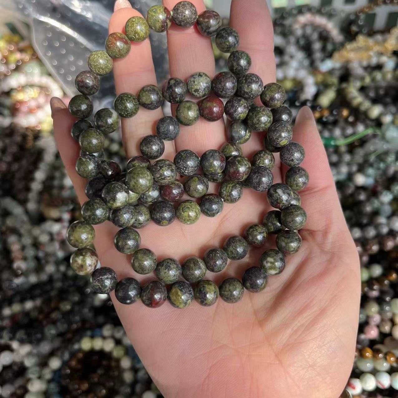 Natural crystal bracelet mixed material bracelet